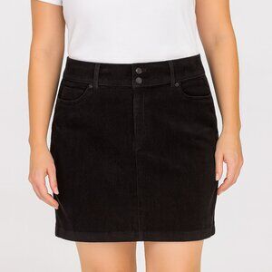 Athleta Corduroy Mini Skirt Dark Gray Size 8T